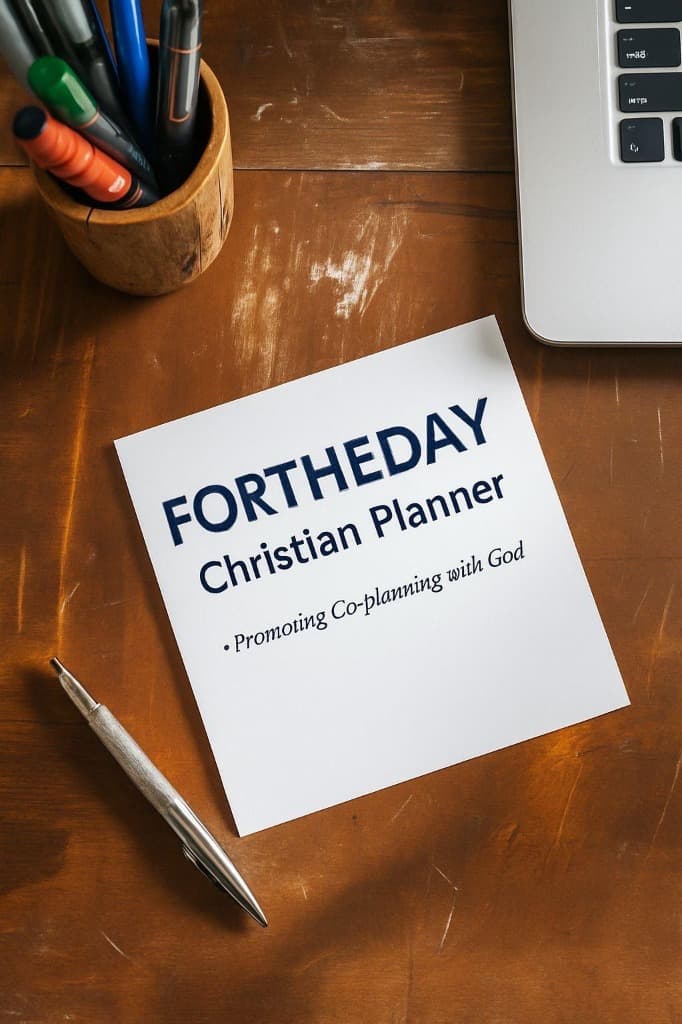 FORTHEDAY Christian Planner